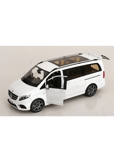 1:18 Ölçek Norev 2018 Mercedes Benz Viano V Class Amg Line V260 Diecast Metal Minyatür Model Araba 25cm