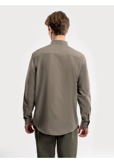 Erkek Regular Fit Kısa Kol Gömlek Lf2039310 Yeşil