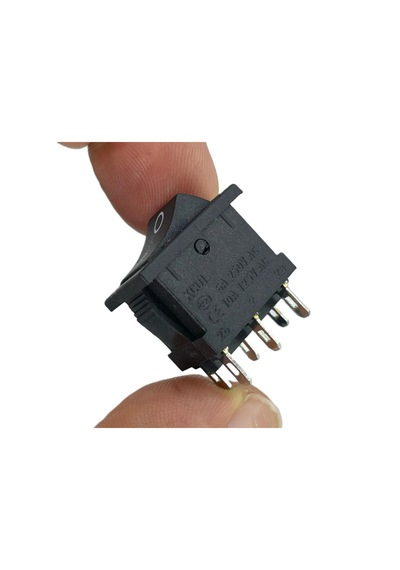 Ic-121-6 Mini Işıksız Anahtar On-off 6p
