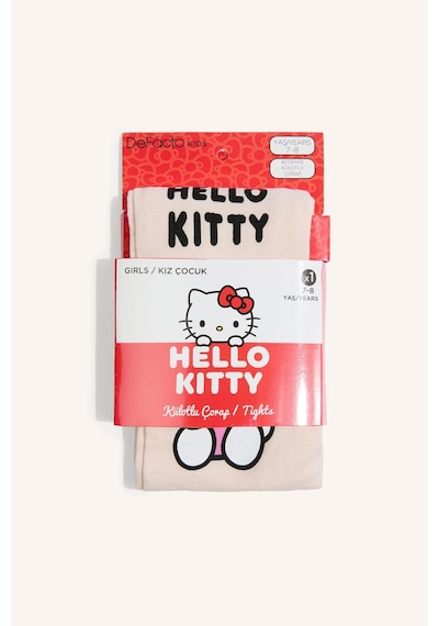 Defacto Hello Kitty Baskılı Külotlu Çorap Kız Çocuk I4664a8nspn1 Pembe-pn1