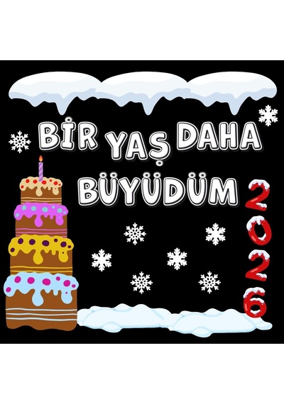 Bir Yaş Daha Büyüdüm Panosu 7
