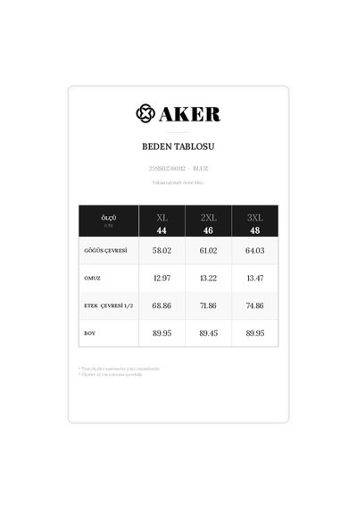 Aker Yakası İşlemeli Örme Kısa Kollu Bluz Bej Bej