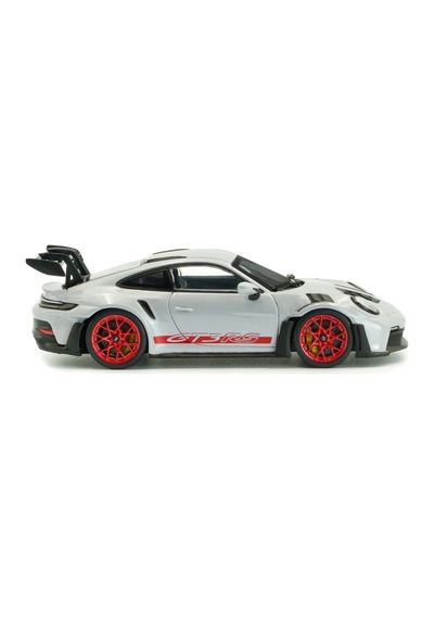 Solido S4314802 1/43 Porsche 911 992 Gt3 Rs Ice Grey Metallic W/pyro Red 2023