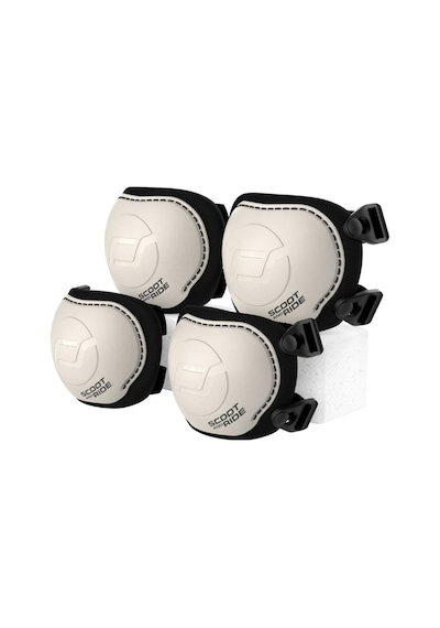 Scoot And Ride S-m Dizlik Ve Dirseklik Scooter Koruyucu Set Açık Gri 230926-00027 Gri