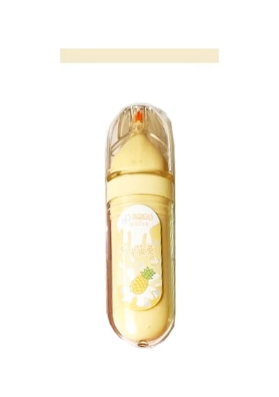 Fruit Meyveli Fosforlu Kalem - Sarı Sarı