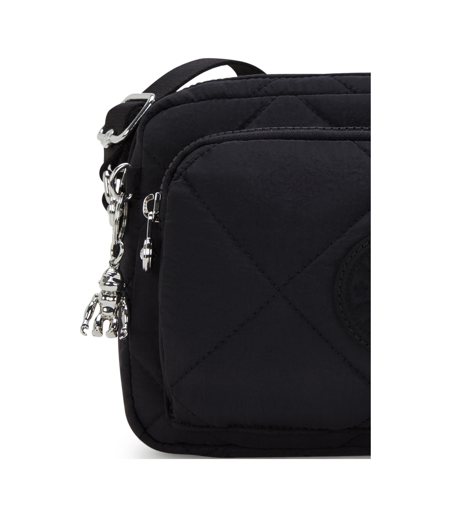 Kipling Abanu M Zıp K.quılt Kadın Çapraz Çanta Kı3440-95r Siyah