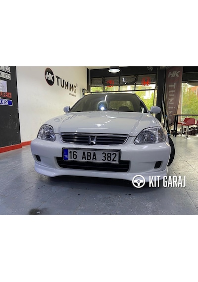 Kit Garaj Civic 99-01 Makyajlı Typer Ön Ek Plastik No:5 1999-2001 Boyasız