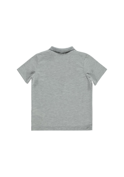 Civil Boys Basic Lakos 6-9 Yaş Tshirt - Gri Gri Melanj