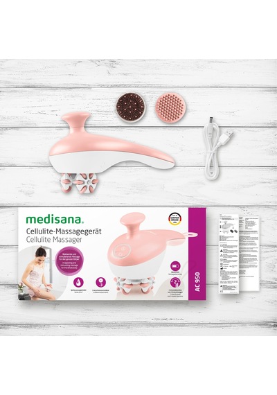 Medisana Ac 950 Daha Sıkı Bir Cilt İçin Selülit Masajı, 3 Masaj Başlığı, 3 Döner Masaj Silindiri Ve 2 Masaj Yoğunluğu İle Kendi Kendine Masaj, Pilli Kablosuz Medisana Ac 950 Daha Sıkı Bir Cilt İçin Selülit Masajı, 3 Masaj Başlığı, 3 Döner Masaj Silindiri Ve 2 Masaj Yoğunluğu İle Kendi Kendine Masaj, Pilli Kablosuz