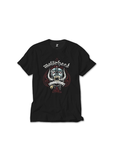 Motörhead Ace of Spades Siyah Tişört Siyah