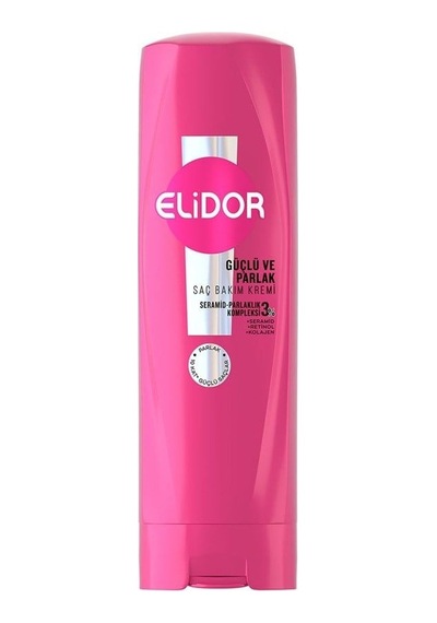 Elidor Saç Kremi 350ml. Güçlü Ve Parlaklık