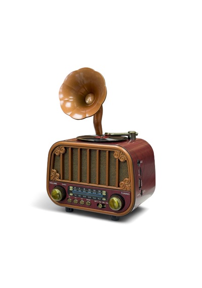 Rt-738a Gramafon Nostalji Radyo,bluetooth Özellikli Eskitme Nostaljik Gramafon Radyo