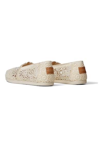 Espadril / Keten Kadın 10016241 Toms Moroccan Crochet Wm Aclass Natural Natural Ten Rengi