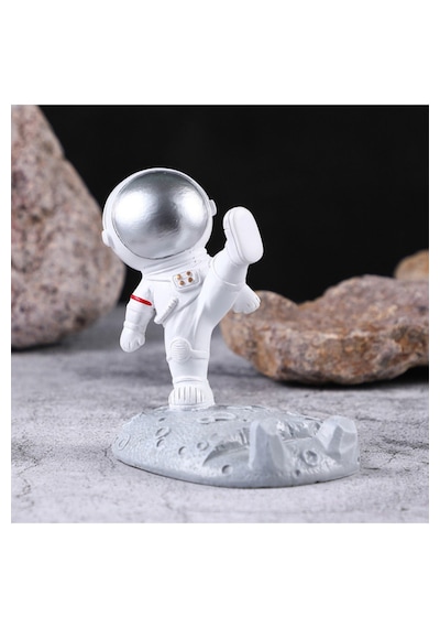 Dekoratif Astronot Telefon Tutacağı