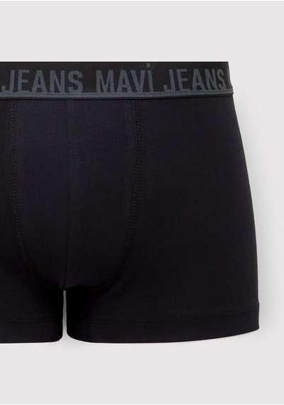 Mavi - Siyah Basic Boxer 0912487-900