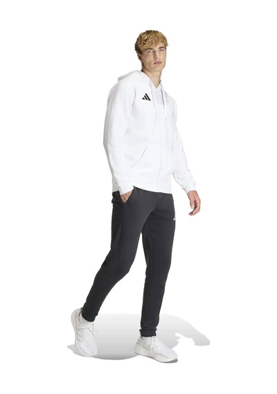 Whıte/black Adidas Erkek Futbol Kapşonlu Sweatshirt Ent26 Fz Hood Kf5943 beyaz