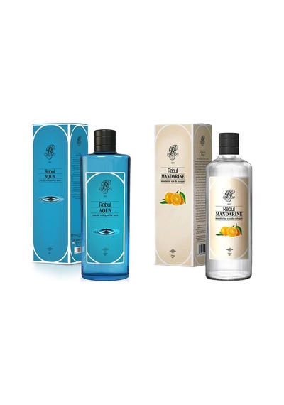 Rebul Aqua Kolonya 270 ML + Rebul Mandarine Kolonya 270 ML 2'li Set