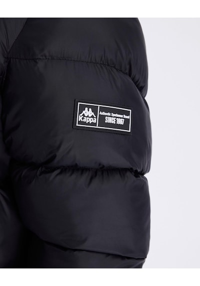 Kappa Authentic Gratia Erkek Siyah Comfort Şişme Mont