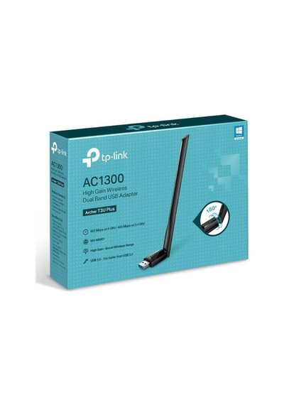 Tp-lınk Archer T3u Plus 1300mbps Kablosuz Dual Band Usb Adaptor