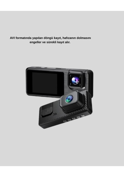 Astraltech 3 Kameralı Araç Kamera Full Hd 1080p Park Modlu