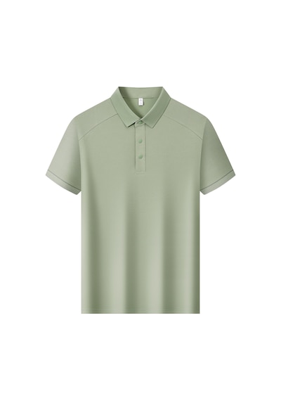 New Performance.arw86853.serintutan-antibakteriyel-yüksek Kalite.çıtçıtlı Polo T.shirt Yeşil