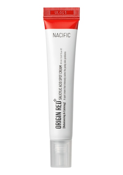 NACIFIC Origin Red Salicylic Acid Spot Cream 20 ml , Nokta Atışı Bakım Kremi , BHA + Cica Destekli