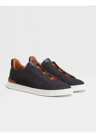 Erkek Deri Sneaker Siyah Kahverengi Ve Beyaz Kahverengi Siyah