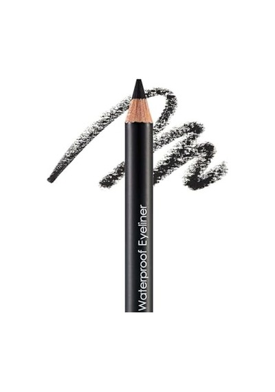 Mat Bitişli Suya Dayanıklı Göz Kalemi Siyah - Waterproof Eyeliner - 101 Black Ice - 8690604109012 Genel