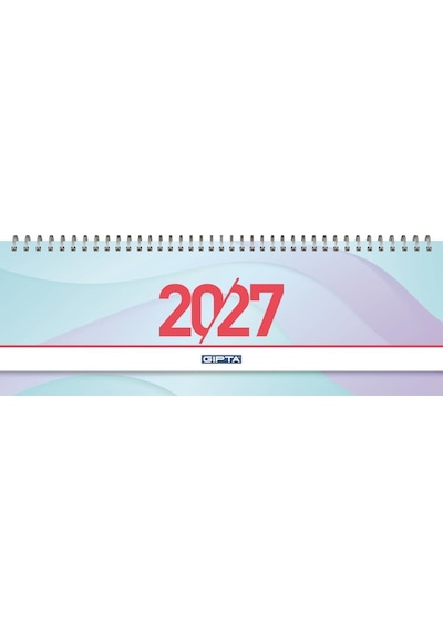Gıpta 2027 Spiralli Masa Takvimi 12x33 Cm 504-btk 5 Adet