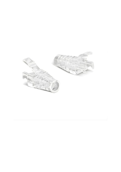 Mn6 Mn109kb Rj45 Koruma Boot 40 Adet Cat5e Cat6 Cat6a Uyumlu Şeffaf Kablo Ucu Koruyucu