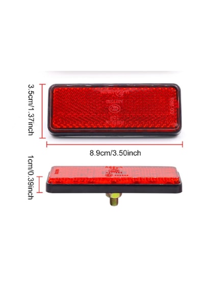 Motosiklet Arka Fren Lambası İster Sabit İster Çakar Modlu 18 Led