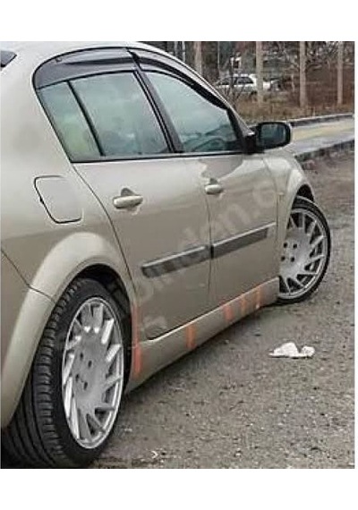Renault Megan 2 Marşpiyel Takimi - Mat Siyah STR-473