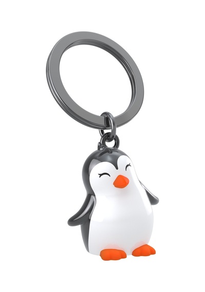 Metalmorphose Penguen Anahtarlık
