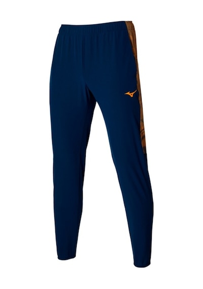 Mizuno Charge Printed Pant Erkek Eşofman Altı Lacivert Turuncu Lacivert