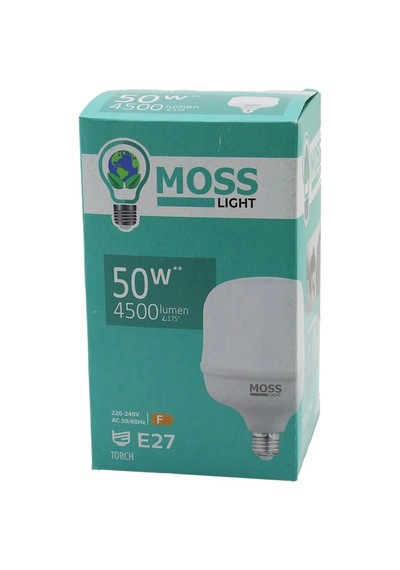 50w Torch Led Ampul Plastik E27 4500lumen L175 5000 Saat Ömür Ip20 185-265v Ac Ms-3099