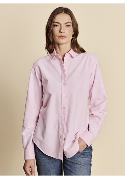 Brooks Brothers Pembe Kadın Gömlek Bbss26fsh025