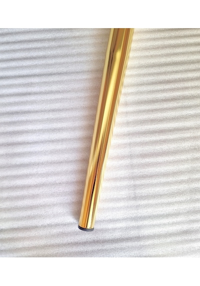 4 Adet-metal Konik Ayak-masa Ayağı-gold Renk-73.5cm- Açılı Ayak Boru Çapı 5.1cm