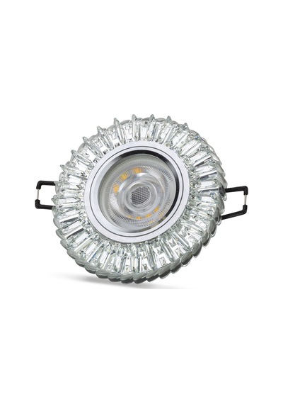 5 Adet Noas Yl65 1641 Hermes Cam Spot Kasası Gu10 Duy Beyaz