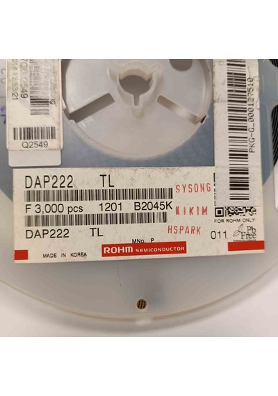 Dap222tl 80v 0.1a Sc75 Toshıba Smd Diyot 200 Adet