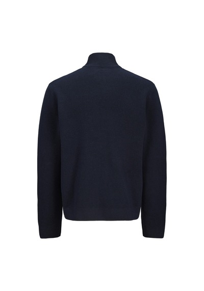 Jack&jones Jprblamılano Stıtch Knıt Half Zıp Sn Lacivert