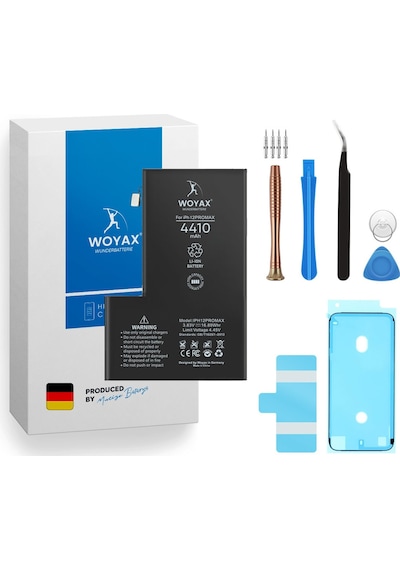 Apple Uyumlu iPhone 12 Pro Max Batarya 4410mAh Woyax Premium Batarya