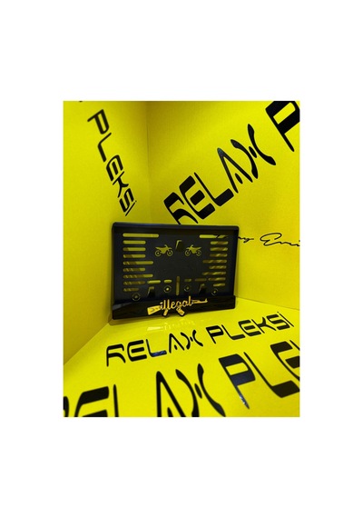 İllegal Motor Pleksi Plakalık - 658634164