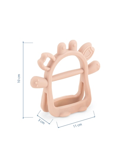 Babyjem Silikon Kolay Kavrama Diş Kaşıyıcı Pembe