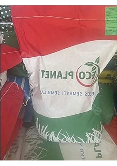 İthal 6'lı Karışım Çim Tohumu, 5 Kg Şeffaf Paket İçeriği 0.75 LT - 2.5 LT - 12 KG