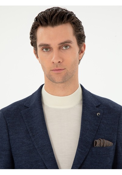Cacharel Lacivert Slim Fit Takım Elbise