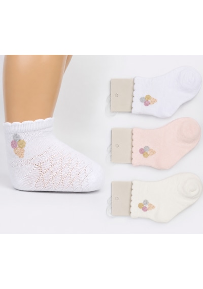 Erturkstore Togo Aks Kız Bebek Soket K43018 Adet Fiyatıdır Çok Renkli