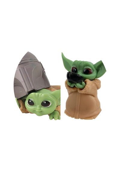 The Mandalorian Baby Yoda Grogu Bebek Yoda Aksiyon Figür Oyuncak Seti 3 Yoda Figürü Bir Arada Set D