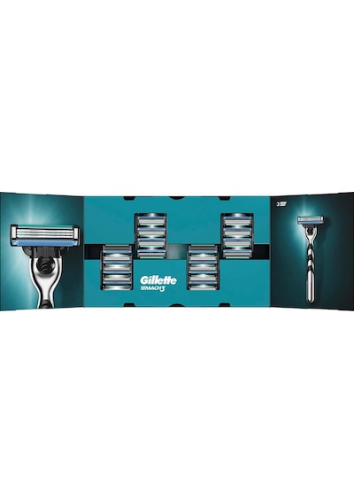 Gillette Mach3 Yedek Tıraş Bıçağı 18 Adet Karton Paket