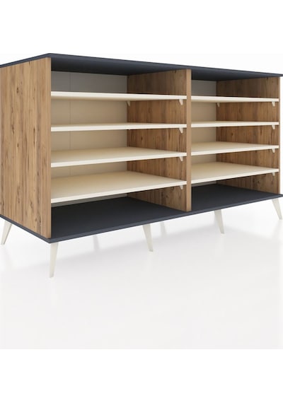 Kronos Konsol 8 Raflı 176x59x99 Çam-antrasit/aytaşı Çam-antrasit/aytaşı Kronos Konsol 8 Raflı 176x59x99 Çam-antrasit/aytaşı Çam-antrasit/aytaşı