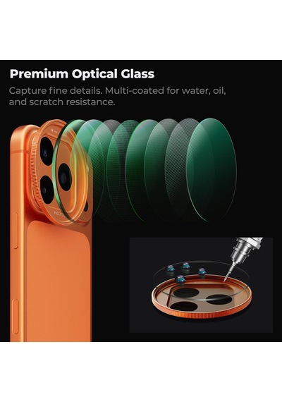 K&f Concept İphone 17 Pro Ve Pro Max İçin Nd2-32 Filtre - 28 Katmanlı Nano Optik